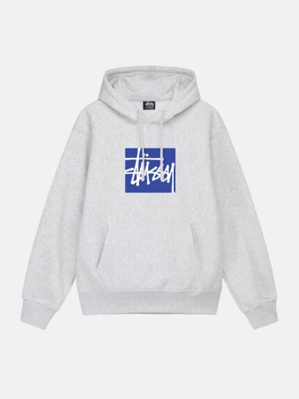 STOCK BOX HOODIE – White