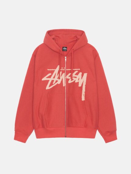 VENUS ZIP Red HOODIE