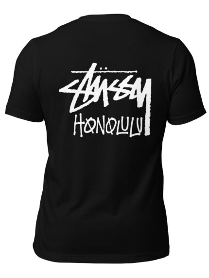 STUSSY HONOLULU T-SHIRT BLACK