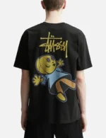 Stussy Dolly Pigment Dyed Tee (BLACK)