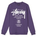 Stussy World Tour Crew (PURPLE)