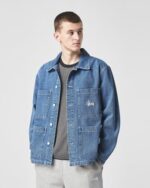 Stussy Denim Chore Jacket (BLUE)