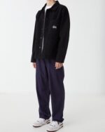 Stussy Canvas Chore Jacket (BLACK)