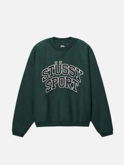 STÜSSY SPORT RELAXED OVERSIZED CREW