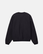 STÜSSY SPORT RELAXED OVERSIZED CREW BLACK