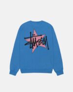 STÜSSY STAR CREW PIGMENT DYED