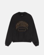 VARSITY OVERSIZED CREW BLACK