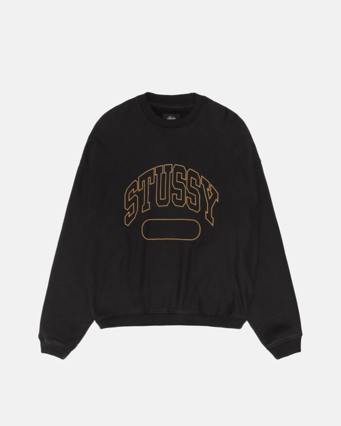 VARSITY OVERSIZED CREW BLACK